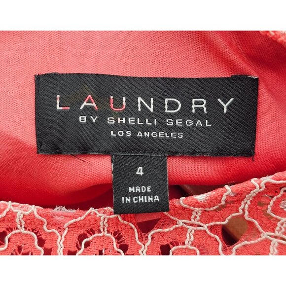 NWT Women's - Laundry By Shelli Segal Sleeveless Printed Dress, Size 4 - Picture 5 of 10